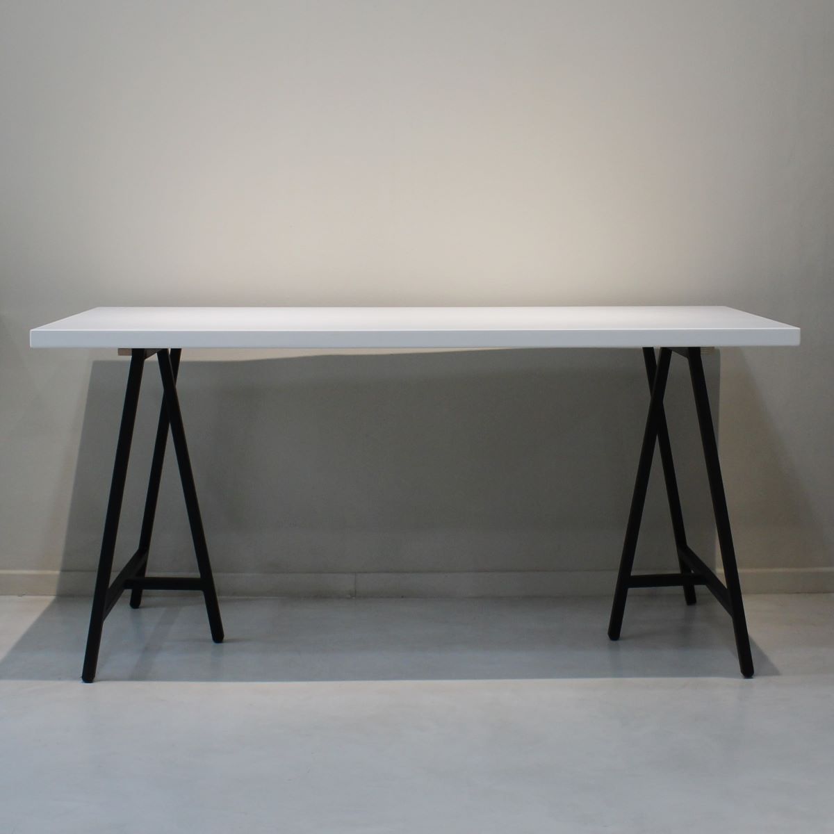 Apartment Steel Trestle Legs Black - Image 3