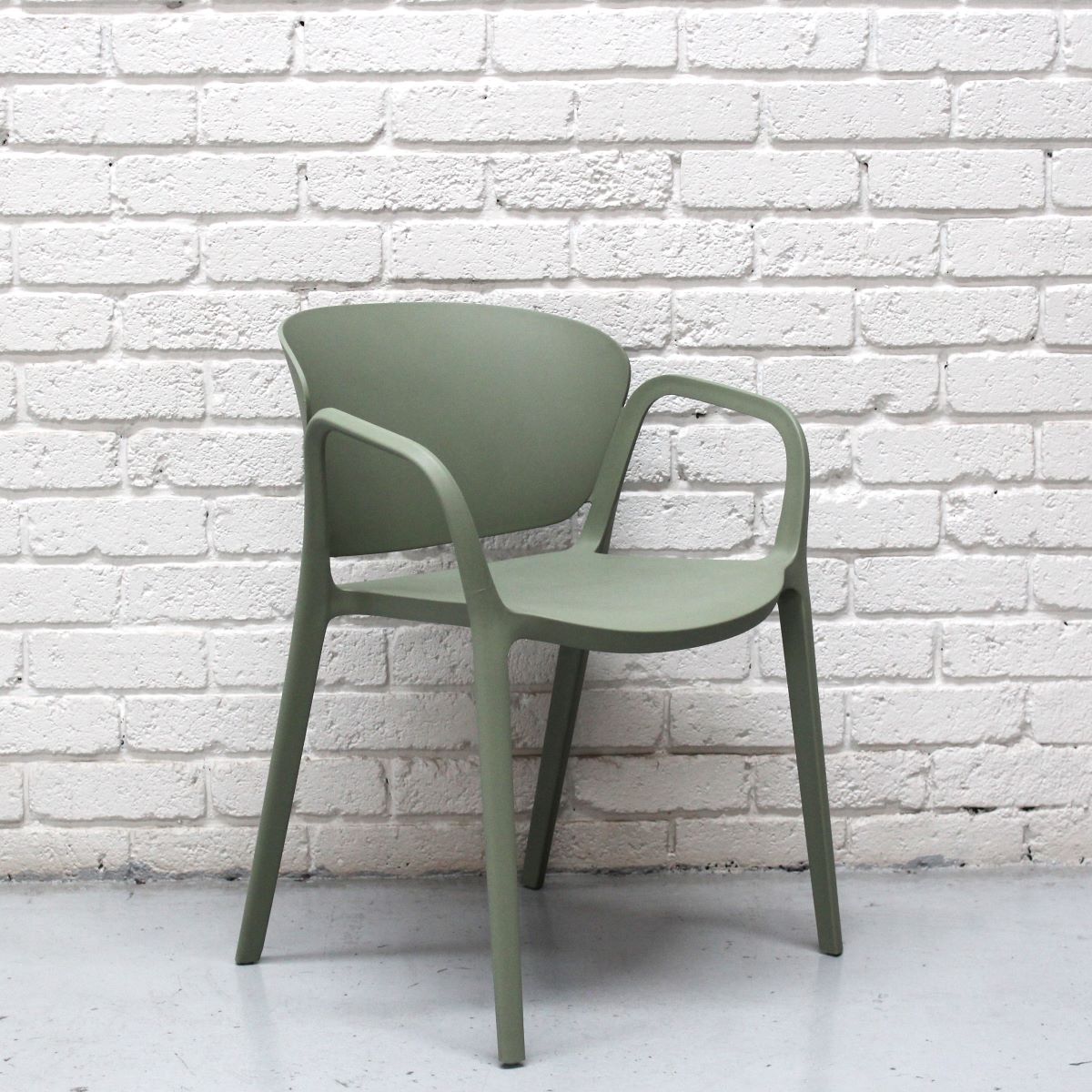 Studio Bent Dining Chair Light Green